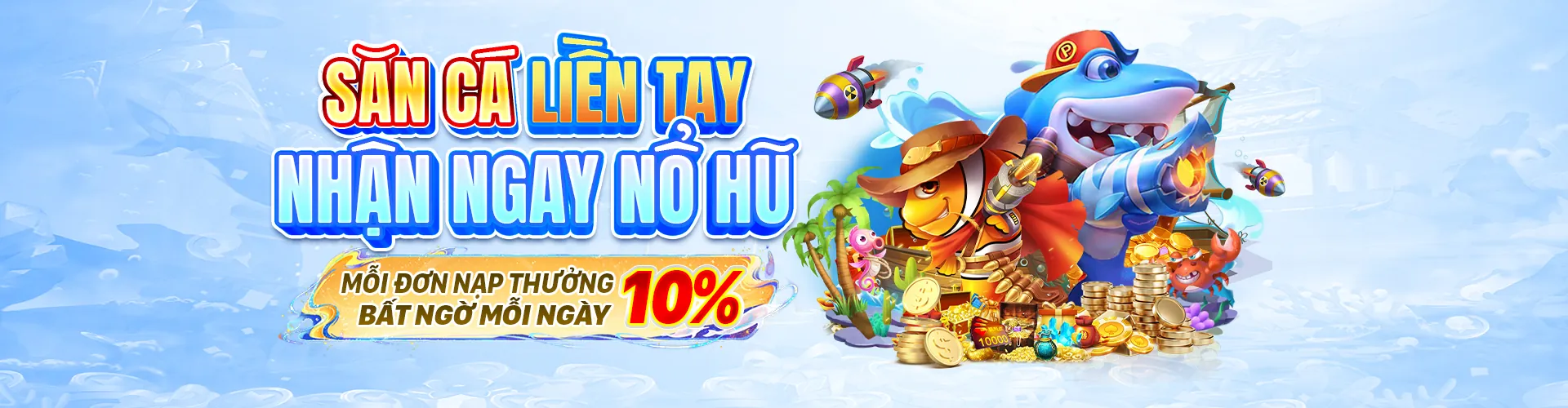 Hình ảnh đại dương rực rỡ với người chơi bắn cá tại s6s666 link vào